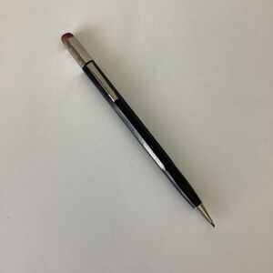 VTG Black Scripto Mechanical Pencil Continuous Twist Mechanism Metal Pocket Clip